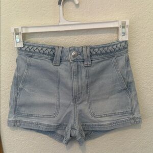 American Eagle Braided Denim Women's Shorts